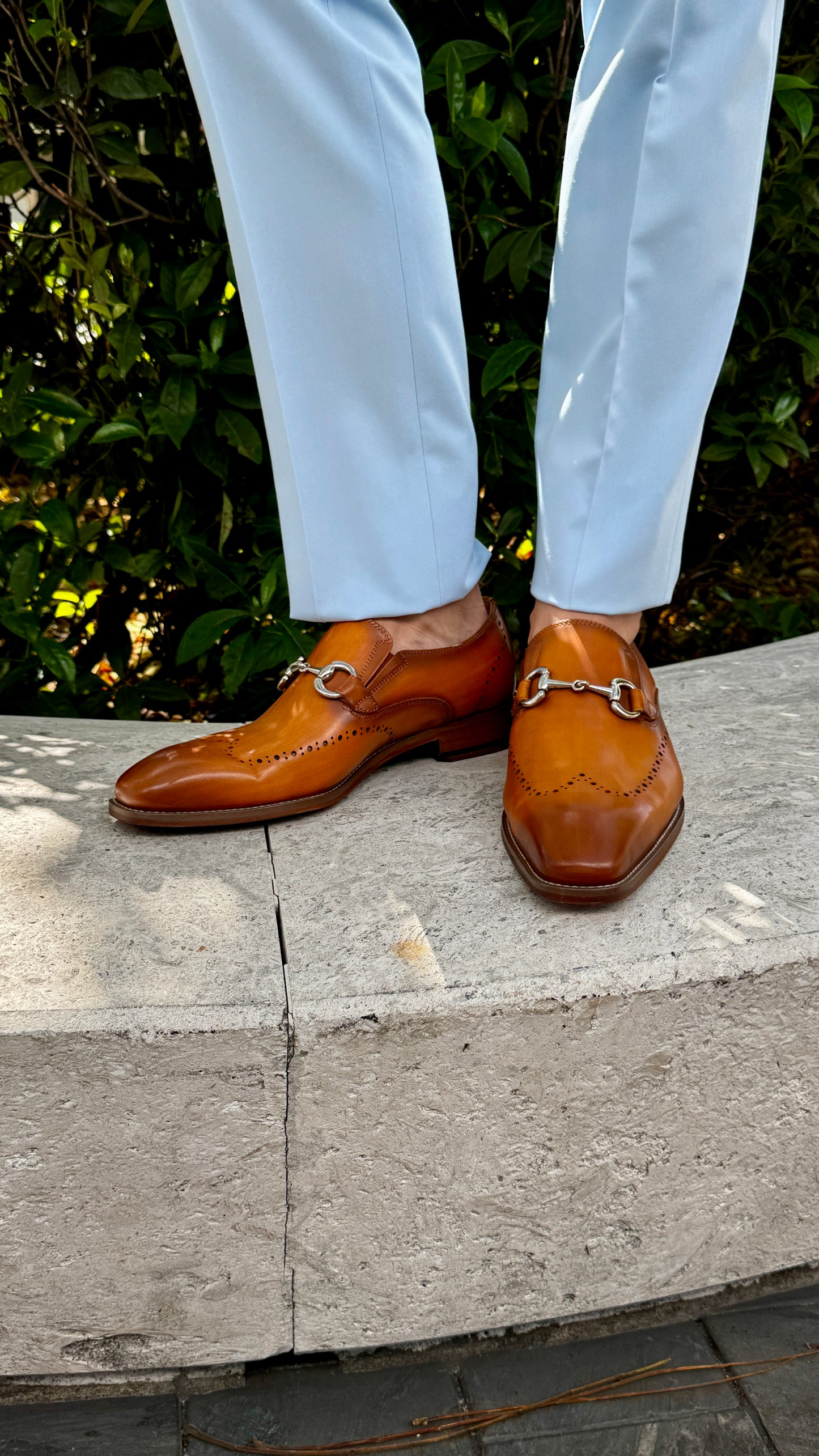 Elegant Brown Italian Leather Shoes