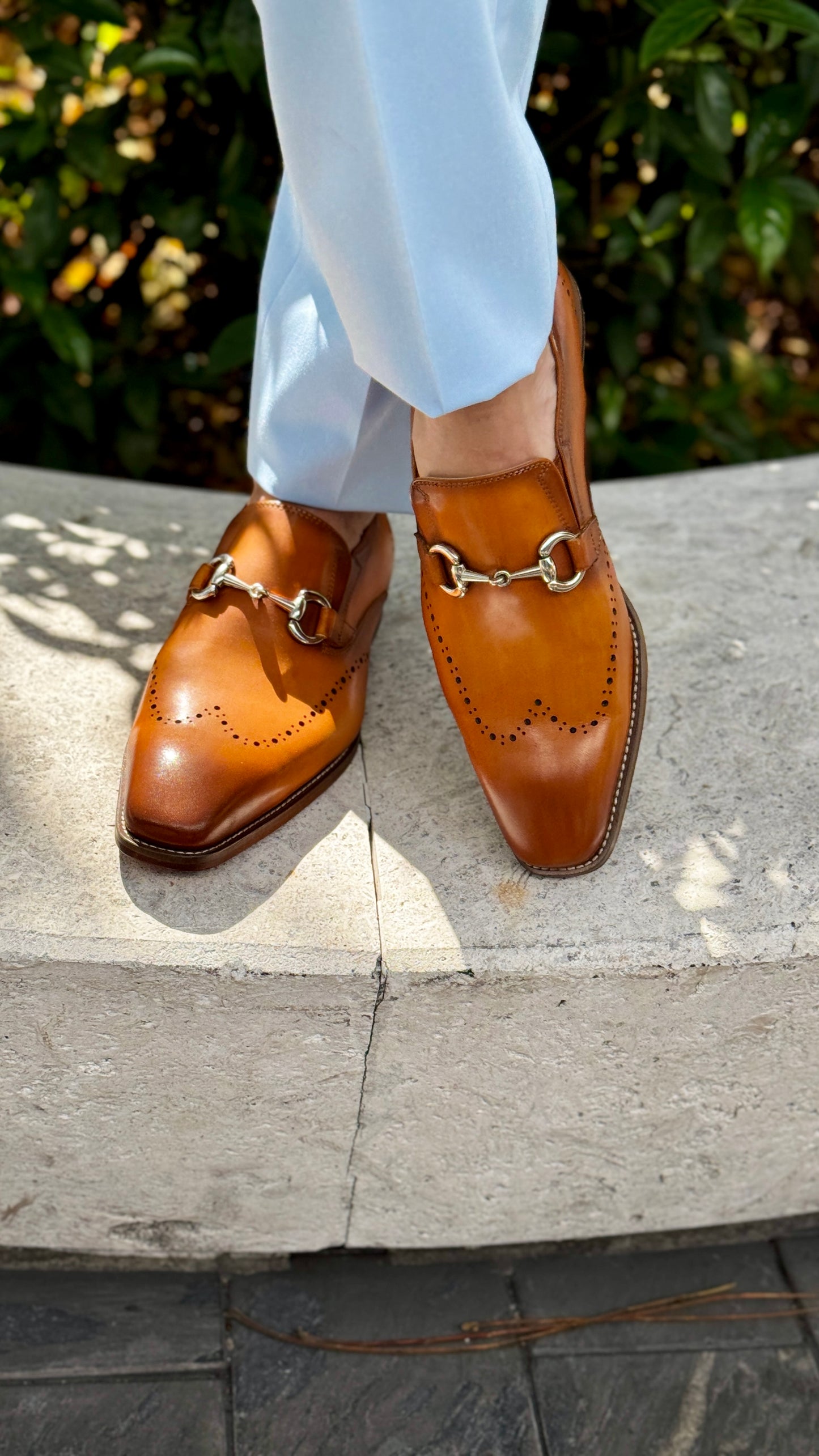 Elegant Brown Italian Leather Shoes