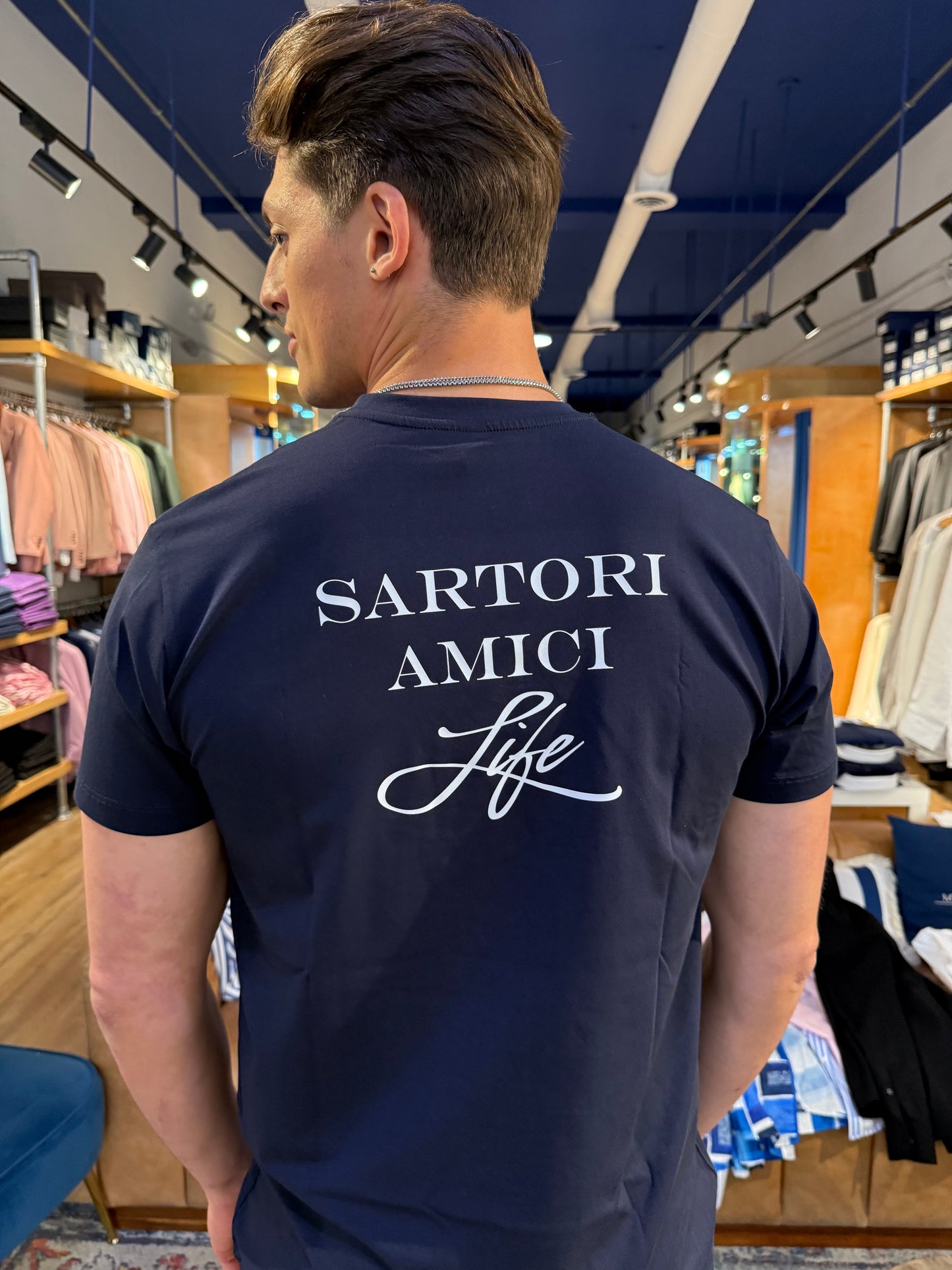 Navy Sartori T-shirt