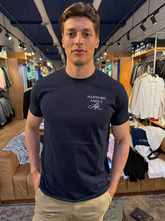 Navy Sartori T-shirt