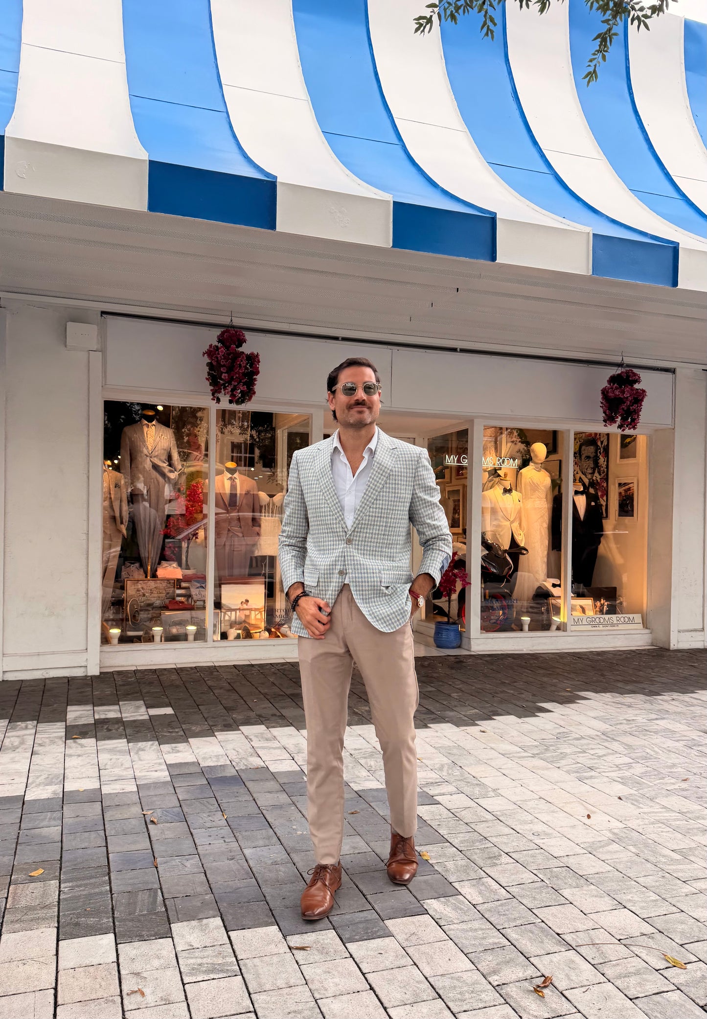 Sartori Amici Jacket – Light Mint Check