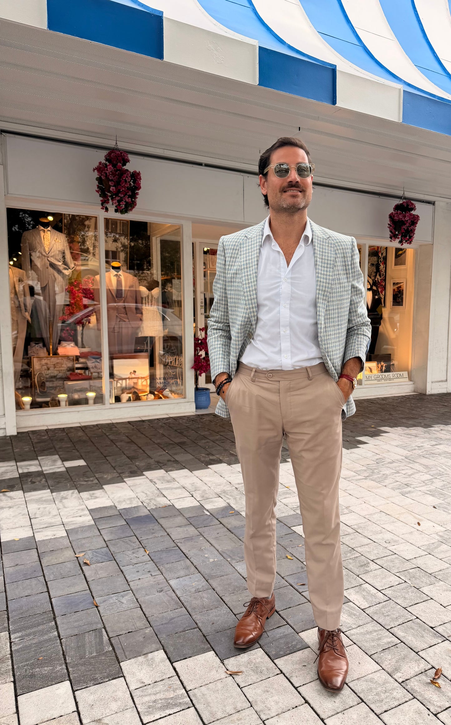 Sartori Amici Jacket – Light Mint Check