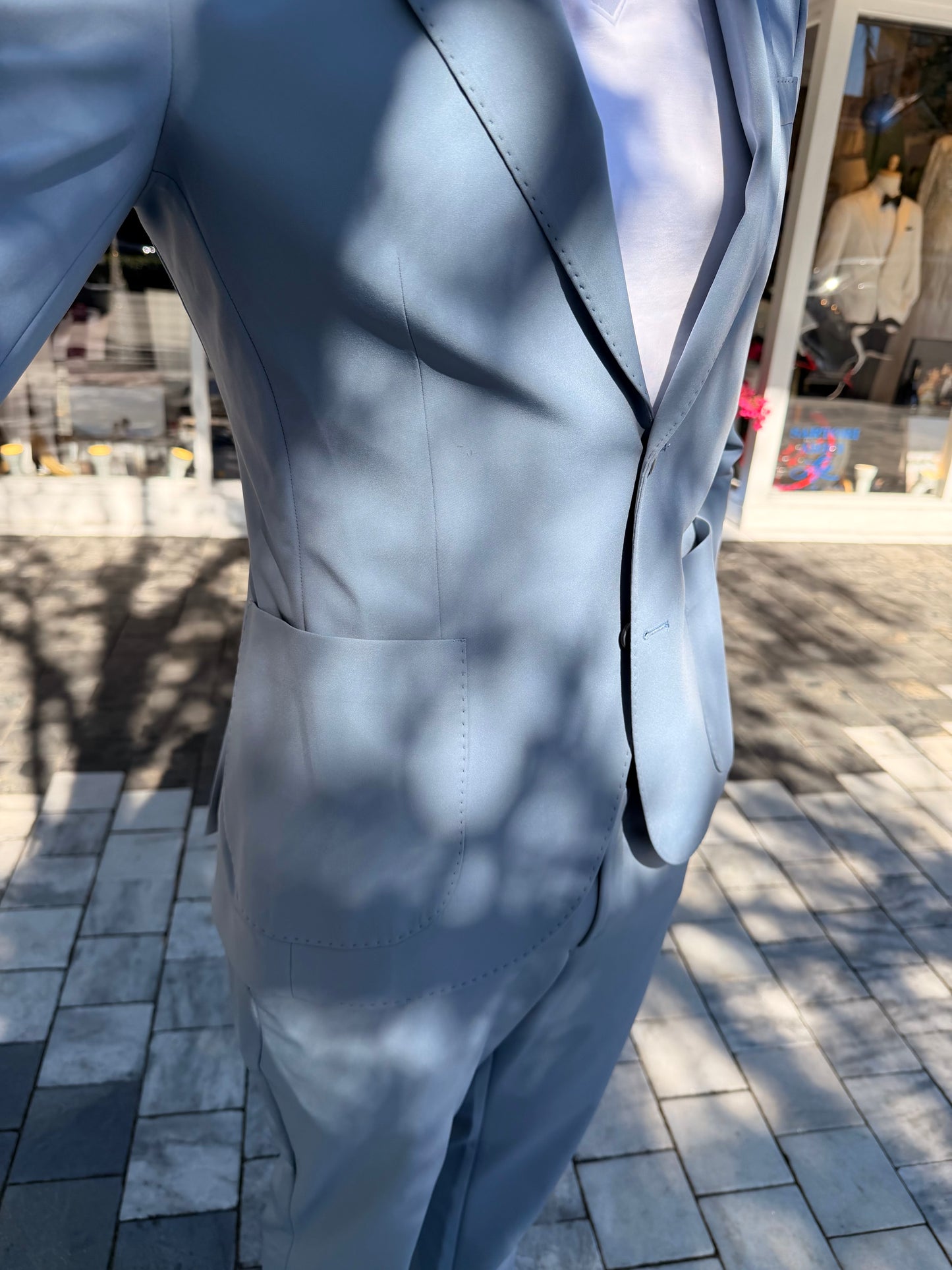 Sartori Amici Light Blue Performance Suit