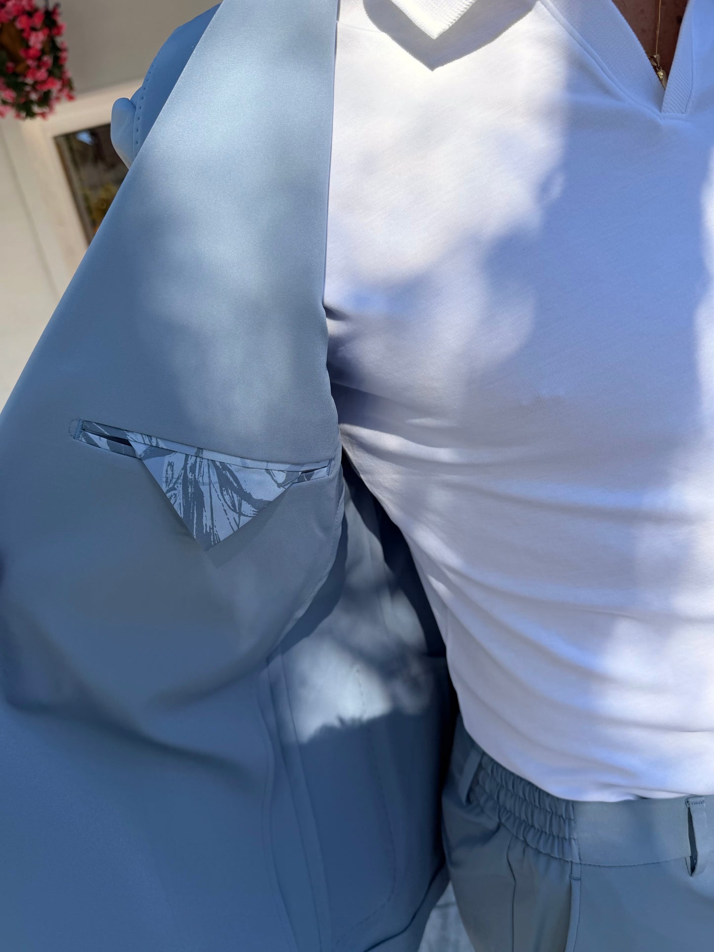 Sartori Amici Light Blue Performance Suit