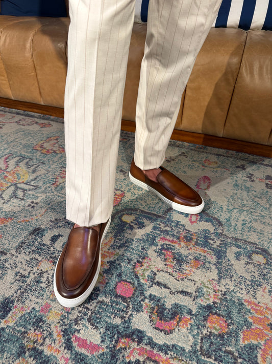 Sartori Amici Leather Slip-On Sneaker