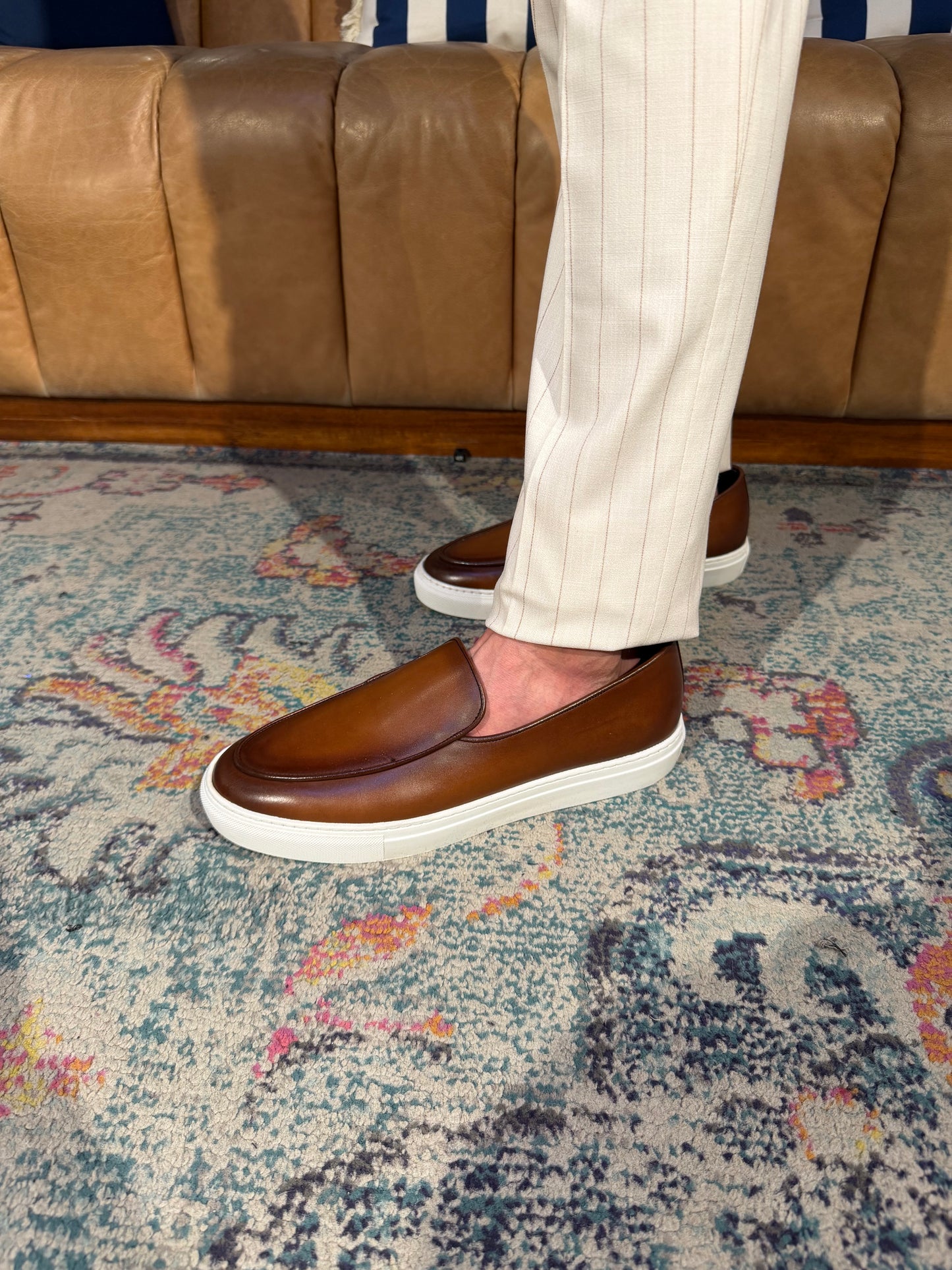 Sartori Amici Leather Slip-On Sneaker