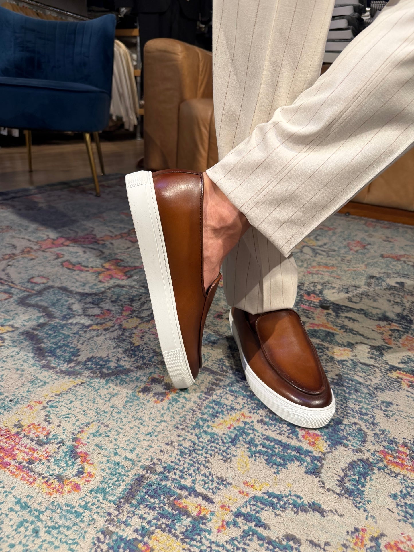 Sartori Amici Leather Slip-On Sneaker