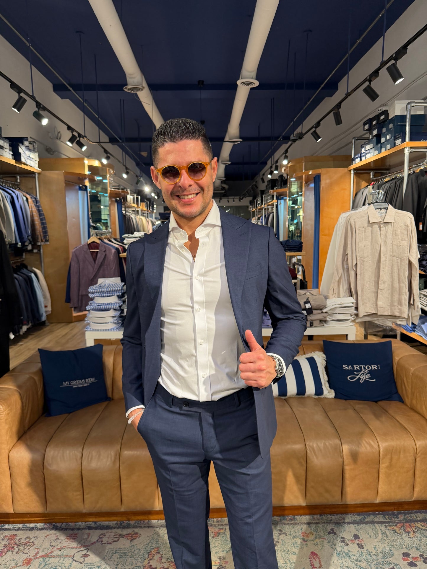 Sartori Amici Modern Blue Suit