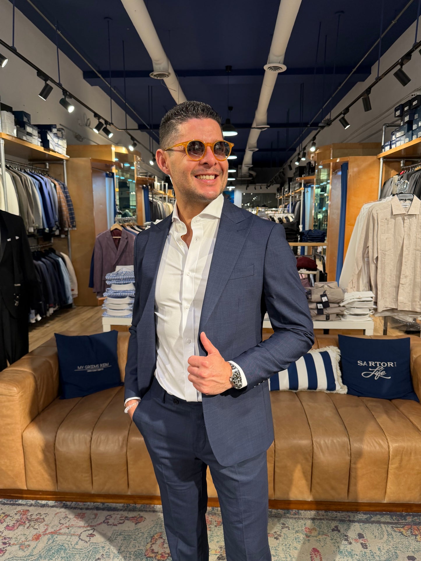 Sartori Amici Modern Blue Suit