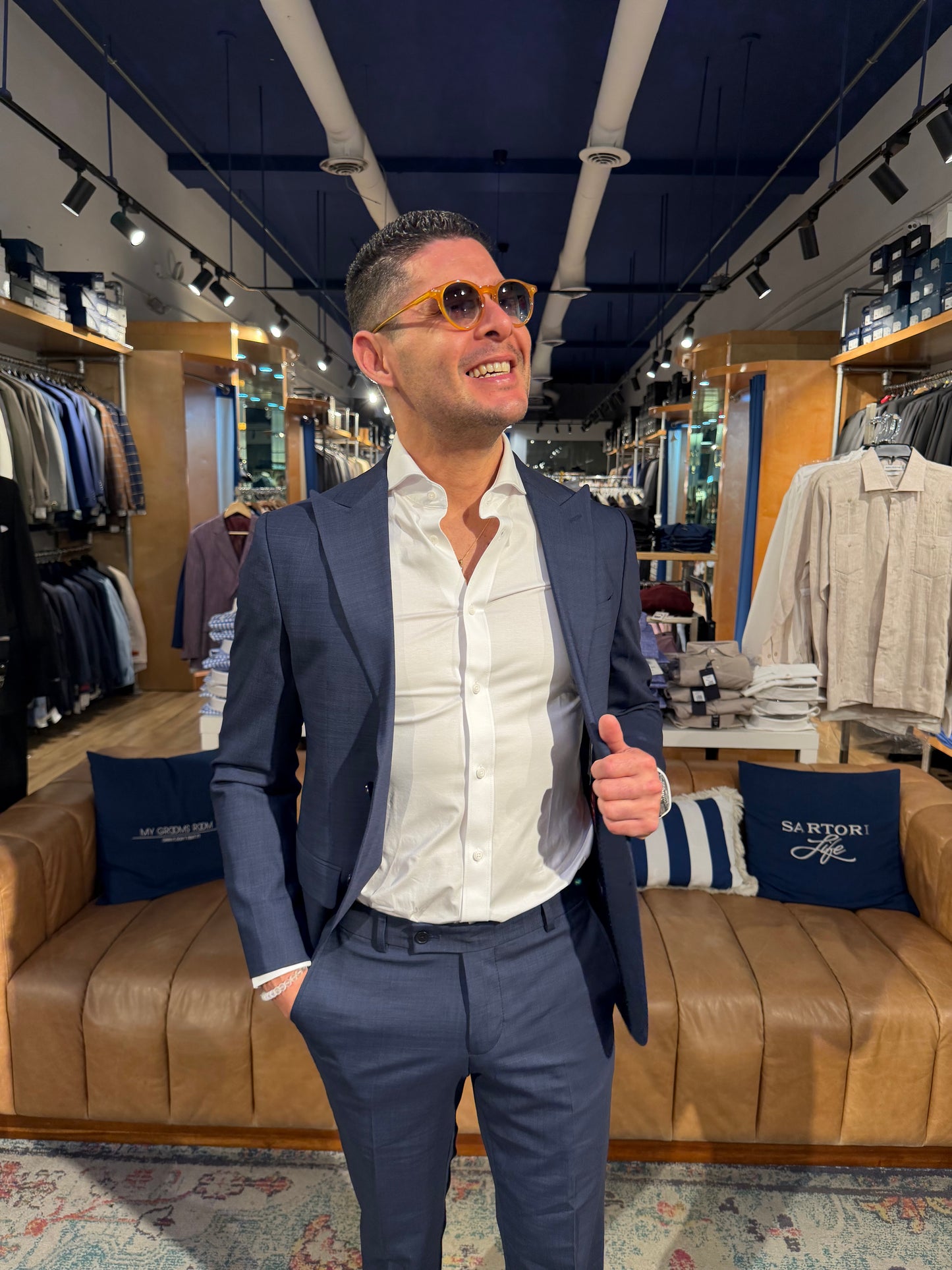 Sartori Amici Modern Blue Suit