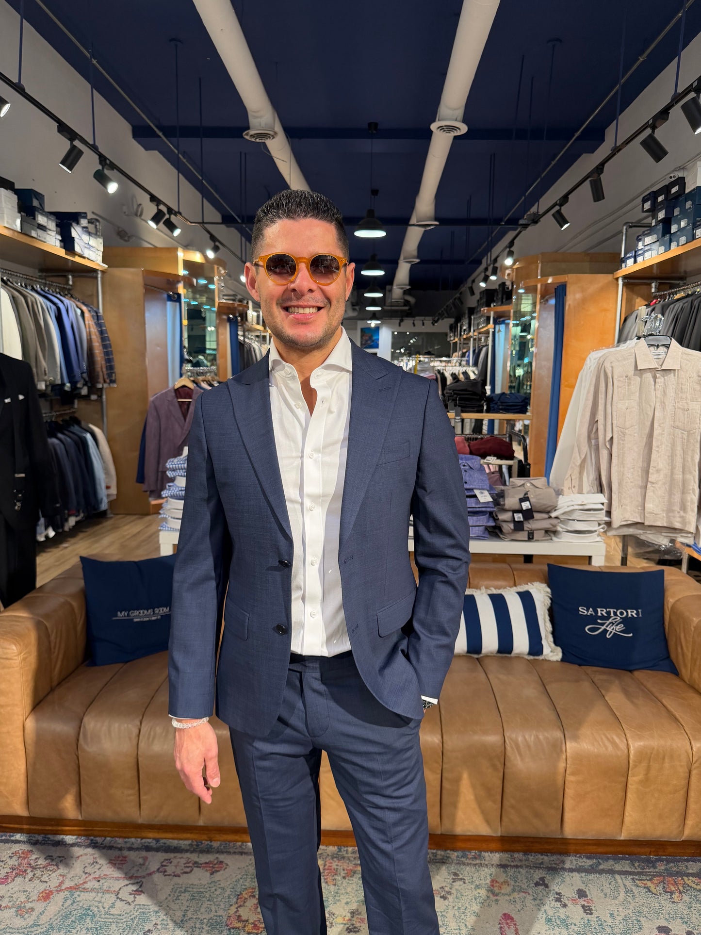 Sartori Amici Modern Blue Suit