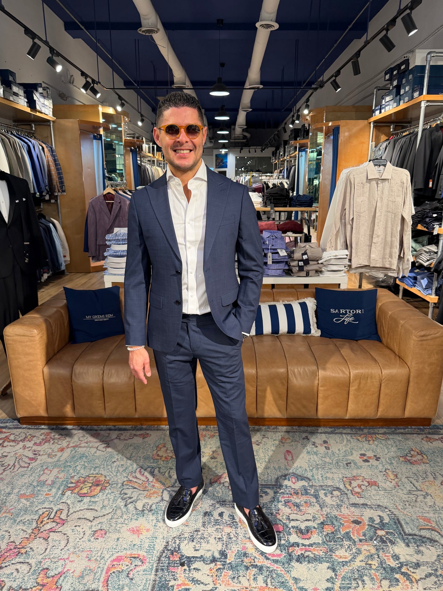 Sartori Amici Modern Blue Suit